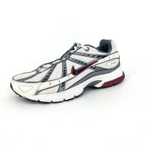 Nike Air Running Shoe White Silver Black